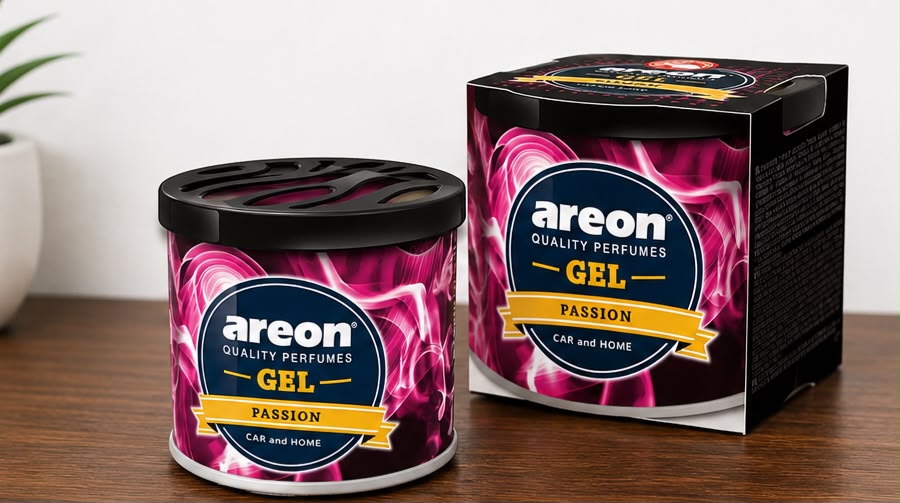 Areon Gel Passion Air Freshener – Premium Long Lasting Car & Home Fragrance Gel