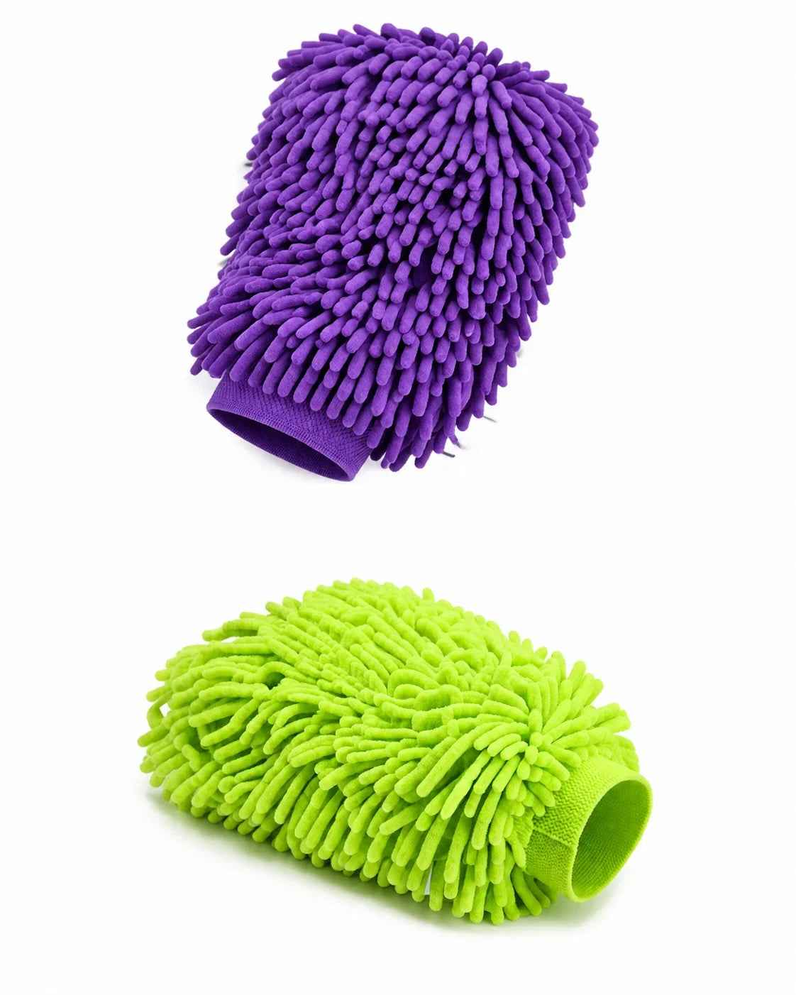 AM Auto Zone High Density Microfiber Glove Mitt – 400 GSM Ultra Soft Car Wash Cleaning Mitt