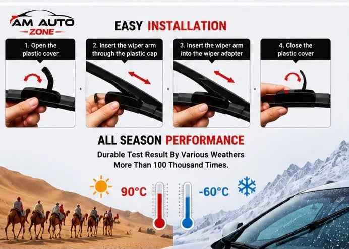 Honda CR-V Wiper Blades 2017 2018 2019 2020 2021 2022 2023 2024