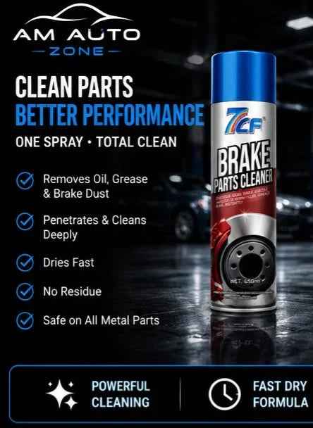7CF Brake Parts Cleaner Spray 650ml | Fast Dry Brake & Parts Degreaser