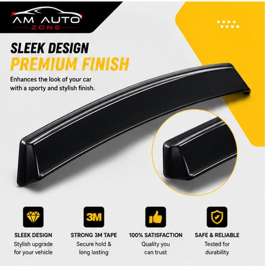 Premium Air Press Sun Visor for Honda BR-V 2016-2025 | Maximus TXR 4PCS Without Chrome | Rain & Wind Deflector | AM Auto Zone