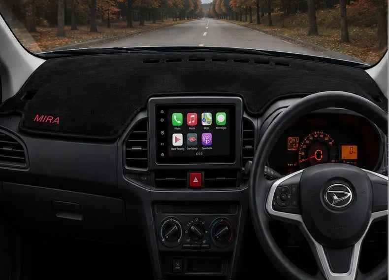 Dashboard Mat for Daihatsu Mira 2021, 2022, 2023, 2024 & 2025 | Premium Suede Non-Slip Velvet Dashboard Cover | Heat Resistant Anti-Glare Dash Protector | AM Auto Zone