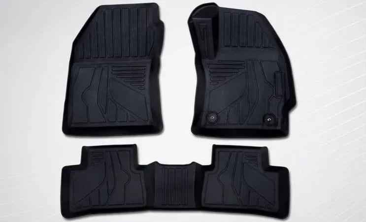Toyota Corolla Cross TPE Floor Mats | Premium 3D Custom Fit All Weather Car Floor Liners | Toyota Corolla Cross 2021, 2022, 2023, 2024 & 2025 | AM Auto Zone