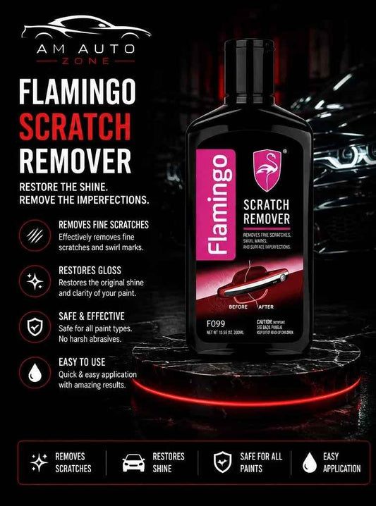 Flamingo Scratch Remover 300ml – Car Paint Scratch Repair & Shine Restorer