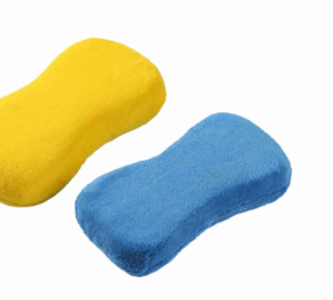 AM Auto Zone High Density Microfiber Washing Sponge – Ultra Soft Scratch-Free Car Wash Sponge 23X13X5.5 CM – 300 GSM