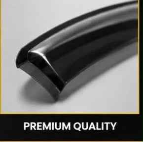 Honda Vezel Air Press Sun Visor 4PCS (Without Chrome) | Honda Vezel 2013 2014 2015 2016 2017 2018 2019 2020 2021 2022 2023 2024 2025 | Smoke Window Rain Wind Deflectors | AM Auto Zone