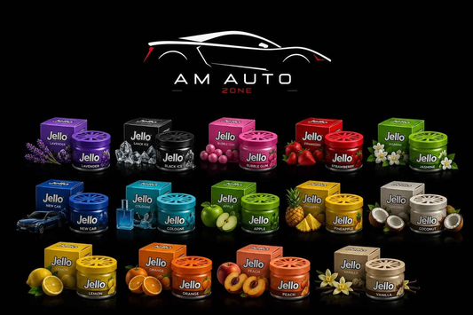 Jello Gel Air Freshener for Car | Long Lasting Car Perfume | AM Auto Zone