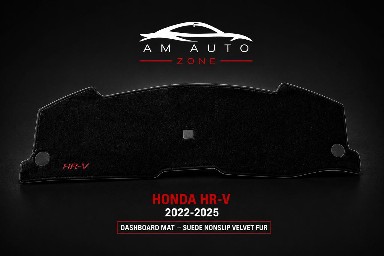Premium Dashboard Cover Mat for Honda HR-V (2022–2023-2024-2025-2026) | Custom Fit Anti-UV Suede Dashboard Mat | Heat Resistant | Non-Slip