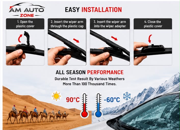 Toyota Yaris Wiper Blades 2020 2021 2022 2023 2024 2025 2026