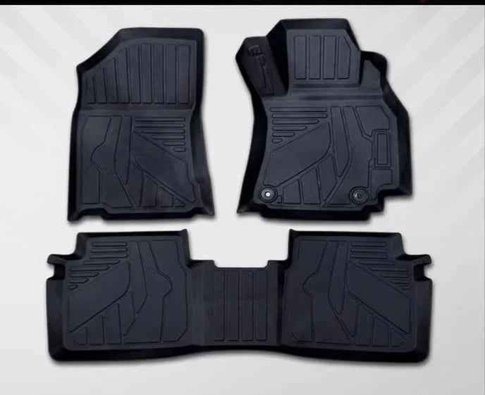 Toyota Corolla TPE Floor Mats | Premium 3D Custom Fit All Weather Car Floor Liners | Toyota Corolla 2015, 2016, 2017, 2018, 2019, 2020, 2021, 2022, 2023, 2024 & 2025 | AM Auto Zone