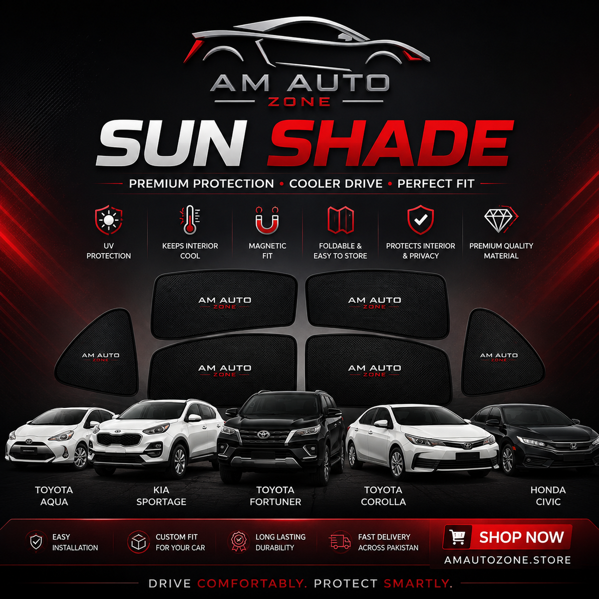 SUN SHADE - AM Auto Zone
