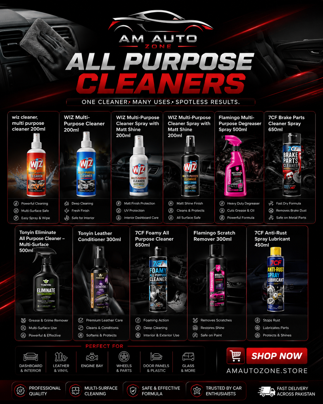 All Purpose Cleaners - AM Auto Zone