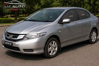 Honda City Foldable & Flexible Side Sun Shade with Logo for Honda City 2008, 2009, 2010, 2011, 2012, 2013, 2014, 2015, 2016, 2017, 2018, 2019, 2020 & 2021 | Custom Fit Car Window Sun Shades | 4 PCS