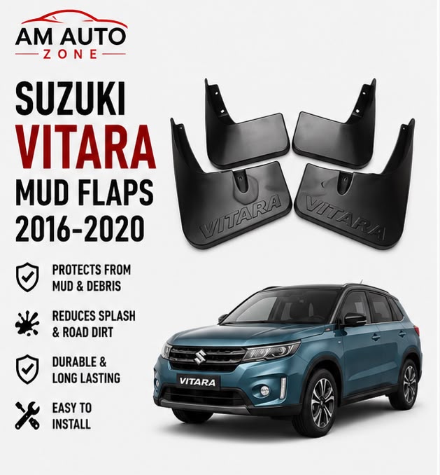 Suzuki Vitara Mud Flaps Set 2016 2017 2018 2019 2020 | Front & Rear Splash Guards