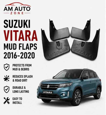 Suzuki Vitara Mud Flaps Set 2016 2017 2018 2019 2020 | Front & Rear Splash Guards