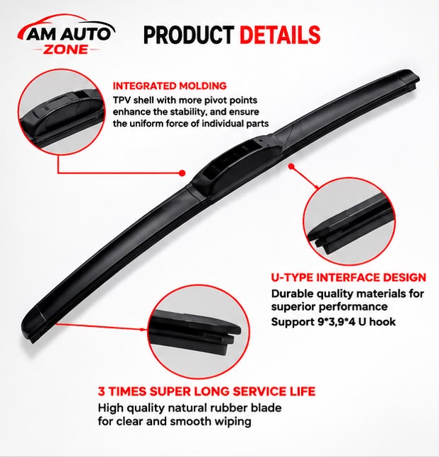 Honda City Wiper Blades 2009 2010 2011 2012 2013 2014 2015 2016 2017 2018 2019 2020