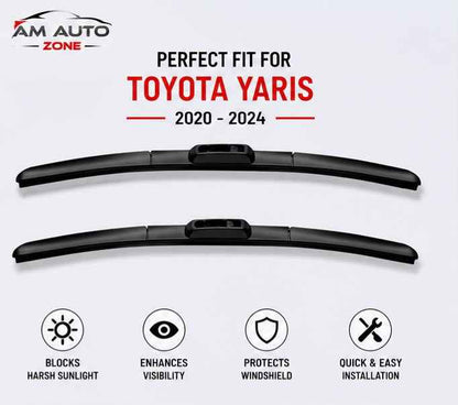 Toyota Yaris Wiper Blades 2020 2021 2022 2023 2024 2025 2026