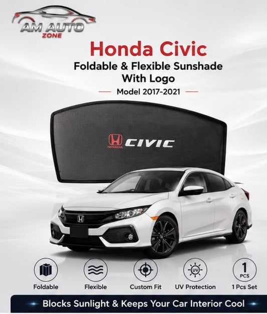 Honda Civic Side Sun Shades 2017 2018 2019 2020 2021 | Set of 4