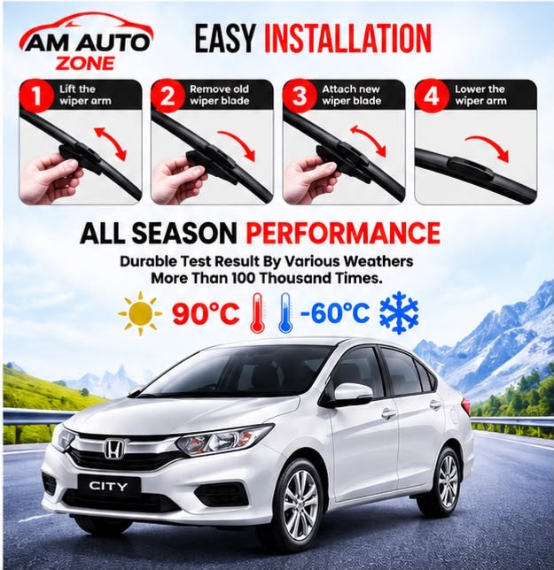 Honda City Wiper Blades 2022 2023 2024