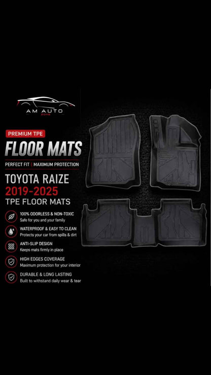 TOYOTA RAIZE (2019, 2020, 2021, 2022, 2023, 2024 & 2025)