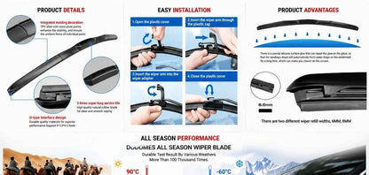Toyota Corolla Wiper Blades 2020 2021 2022 2023 2024