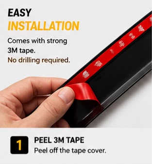 Air Press Sun Visor for Hyundai Tucson Maximus TXR 2021 2022 2023 2024 2025 | Without Chrome Rain Guard Window Deflector