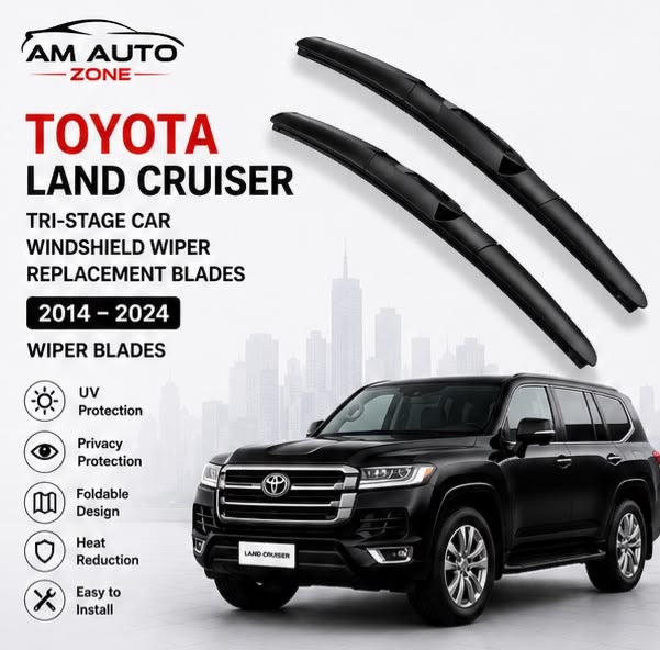 Toyota Land Cruiser Wiper Blades 2014 2015 2016 2017 2018 2019 2020 2021 2022 2023 2024
