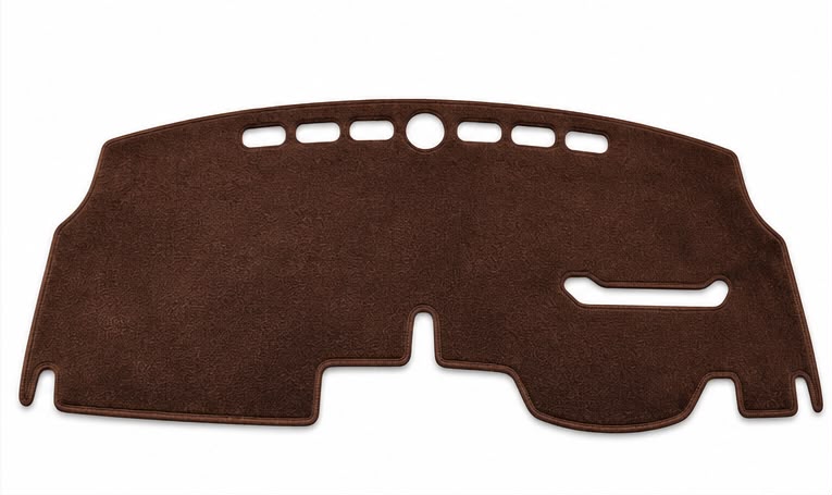 Brown Dashboard Mat for Toyota Corolla 2015, 2016, 2017, 2018, 2019, 2020, 2021, 2022, 2023, 2024 & 2025 | Premium Suede Non-Slip Dashboard Cover | Heat Resistant Anti-Glare Dash Mat | AM Auto Zone