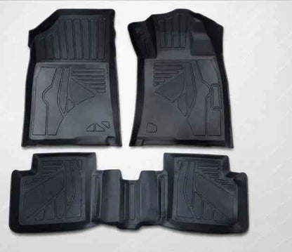 Honda Civic 2016, 2017, 2018, 2019, 2020, 2021, 2022 Custom Fit All Weather Floor Mats | Dirt & Mud Resistant | Easy to Clean | Premium Car Floor Mat Set