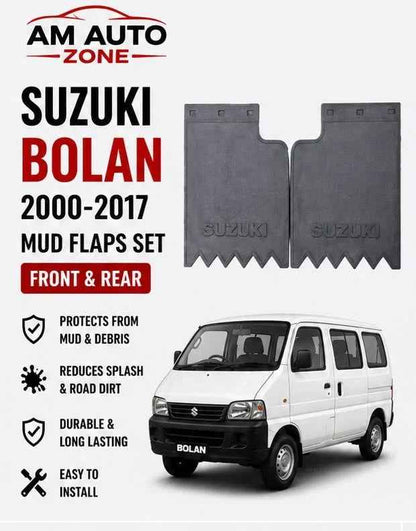 Suzuki Bolan Mud Flaps Set 2000 2001 2002 2003 2004 2005 2006 2007 2008 2009 2010 2011 2012 2013 2014 2015 2016 2017 | Front & Rear Splash Guardsmen