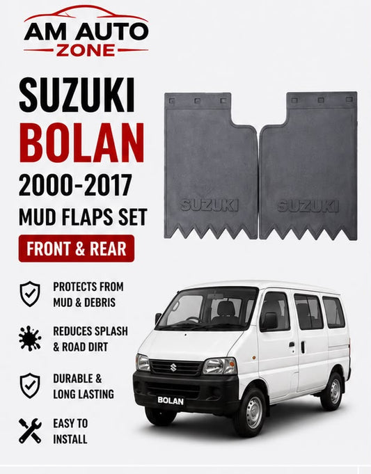 Suzuki Bolan Mud Flaps Set 2000 2001 2002 2003 2004 2005 2006 2007 2008 2009 2010 2011 2012 2013 2014 2015 2016 2017 | Front & Rear Splash Guardsmen