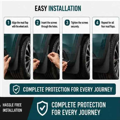 Chery Tiggo 9 Mud Flaps Set 2025 2026 | Front & Rear Splash Guards