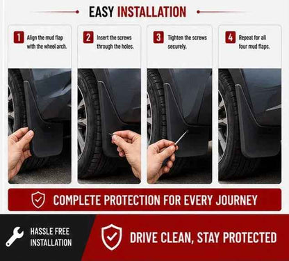 Toyota Corolla Cross Mud Flaps Set 2020 2021 2022 | Front & Rear Splash Guards