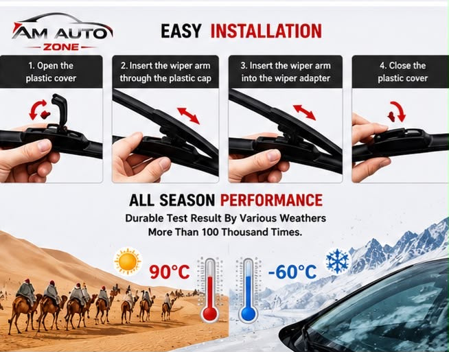 Suzuki Swift Wiper Blades 2021 2022 2023 2024