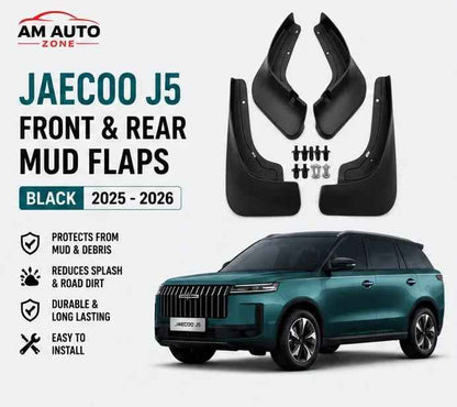Jaecoo J5 Mud Flaps 2025 2026 | Front & Rear Splash Guards