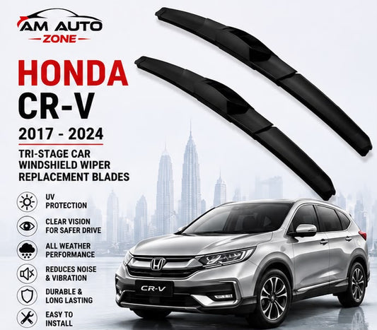 Honda CR-V Wiper Blades 2017 2018 2019 2020 2021 2022 2023 2024