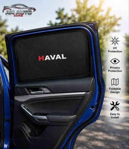 HAVAL H6 Side HAVAL sun Shades 2021 2022 2023 2024 | Premium Foldable & Flexible | Set of 4