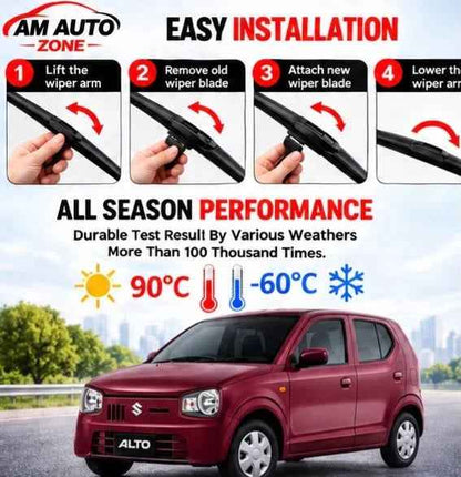 Suzuki Alto Wiper Blades 2017 2018 2019 2020 2021 2022 2023 2024