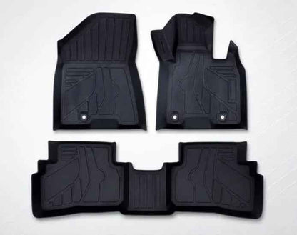 KIA Sportage TPE Floor Mats | Premium 3D Custom Fit All Weather Car Floor Liners | KIA Sportage 2019, 2020, 2021, 2022, 2023 & 2024 | AM Auto Zone