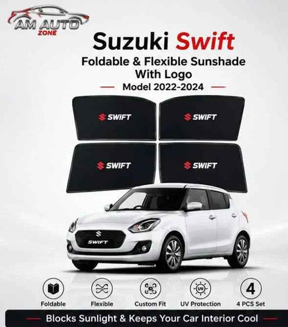 Suzuki Swift Side Sun Shades 2022 2023 2024 | Set of 4