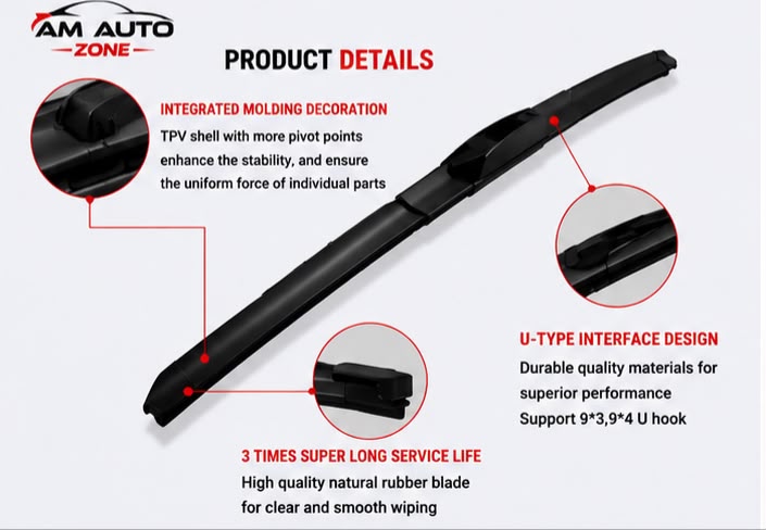 Honda CR-V Wiper Blades 2017 2018 2019 2020 2021 2022 2023 2024