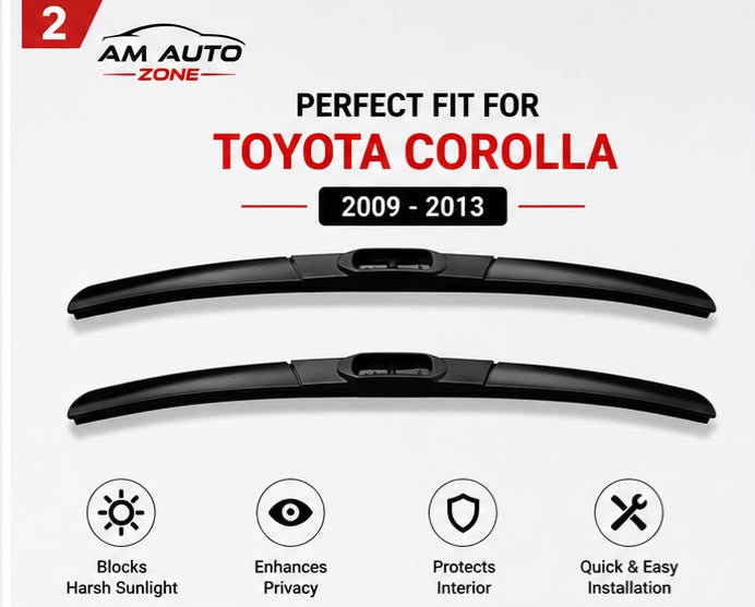 Toyota Corolla Wiper Blades 2009 2010 2011 2012 2013
