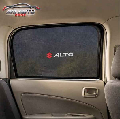 Suzuki Alto Old Japanese 1000cc Side Sunshade 2000, 2001, 2002, 2003, 2004, 2005, 2006, 2007, 2008, 2009, 2010, 2011, 2012 | Foldable Car Window Sunshade