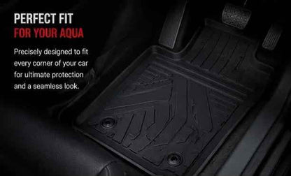 Toyota Aqua Premium TPE Floor Mats | Waterproof All Weather Custom Fit Car Floor Liners