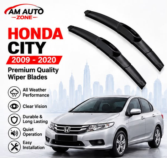 Honda City Wiper Blades 2009 2010 2011 2012 2013 2014 2015 2016 2017 2018 2019 2020