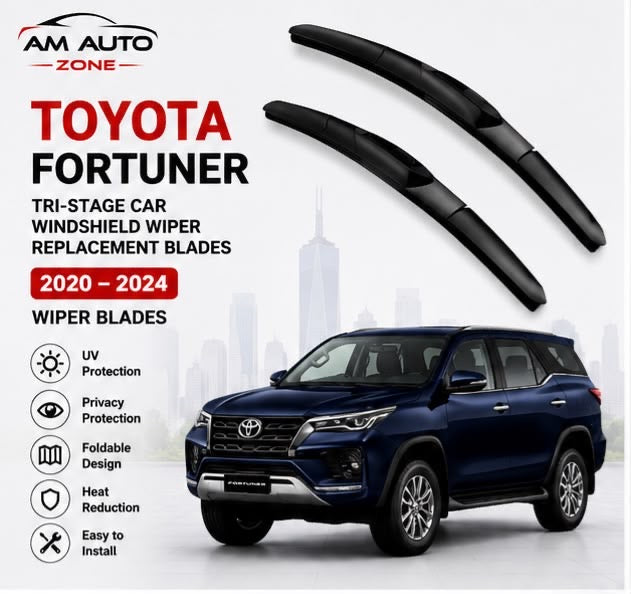 Toyota Fortuner Wiper Blades 2020 2021 2022 2023 2024