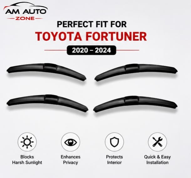Toyota Fortuner Wiper Blades 2020 2021 2022 2023 2024