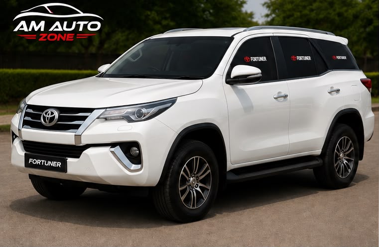 Toyota Fortuner Premium Magnetic Foldable Side Sunshade for Toyota Fortuner 2016, 2017, 2018, 2019, 2020 & 2021 | 4 PCS UV Heat Protection Car Window Shades