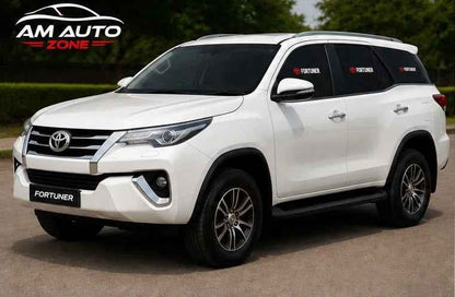 Toyota Fortuner Premium Magnetic Foldable Side Sunshade for Toyota Fortuner 2016, 2017, 2018, 2019, 2020 & 2021 | 4 PCS UV Heat Protection Car Window Shades