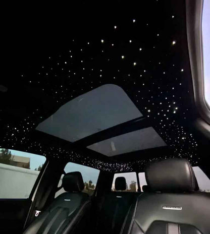 AM Auto Zone Fiber Optic Star Light Kit – RGB 16 Million Colors | APP + Remote Control | Car Roof Starlight Ambient Lighting Kit